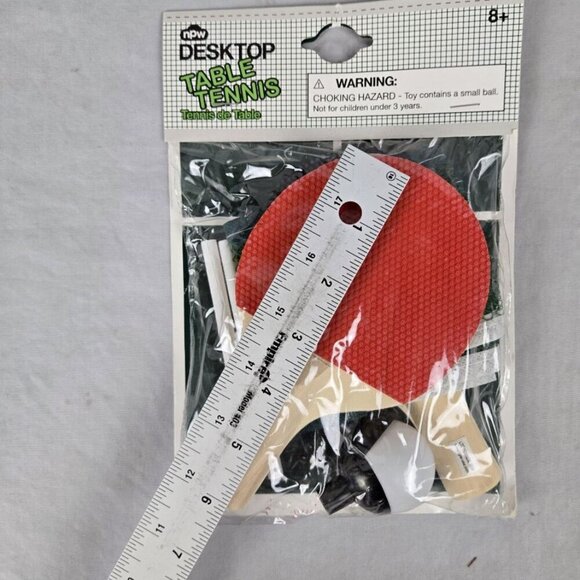 NPW Desktop Table Tennis Portable Ping Pong Paddle Tabletop Set New In Package - Picture 5 of 5